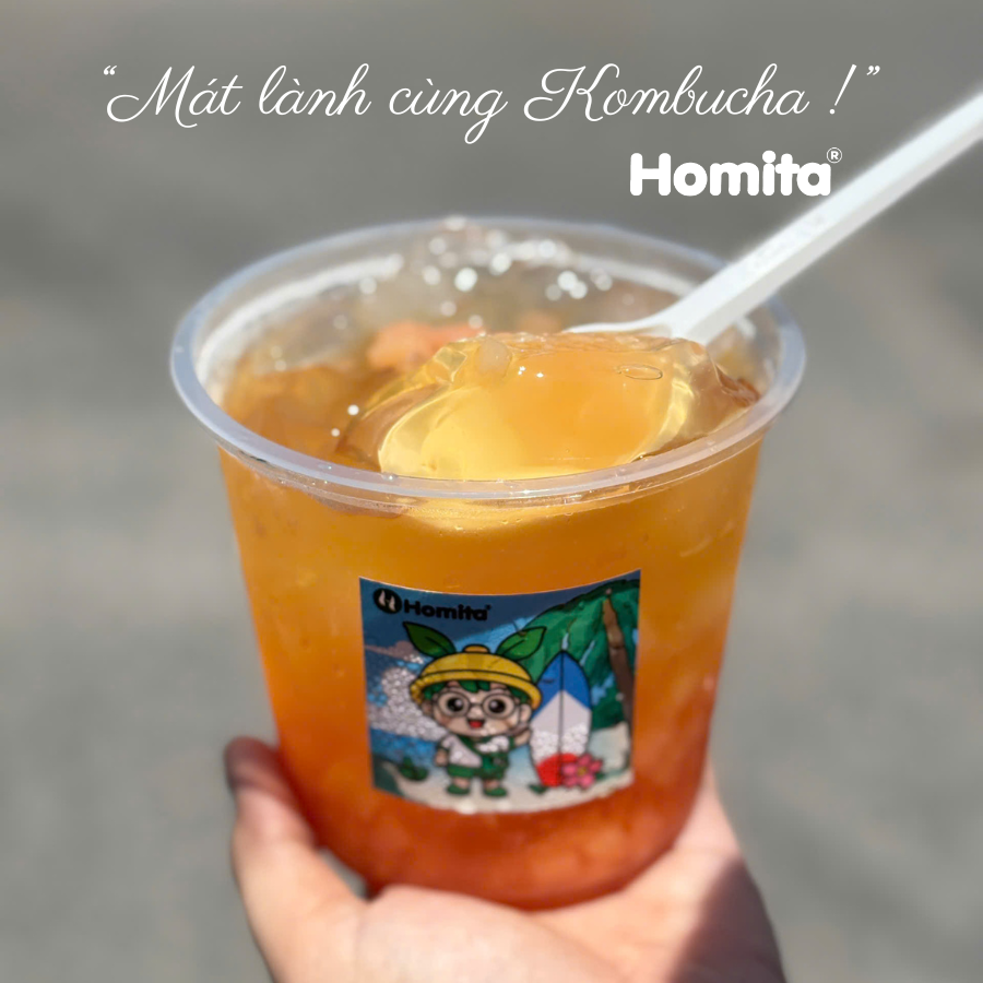 TUYỆT ĐỐI MÁT LẠNH VỚI TRÀ THẠCH KOMBUCHA CHỈ 25K! ❄️